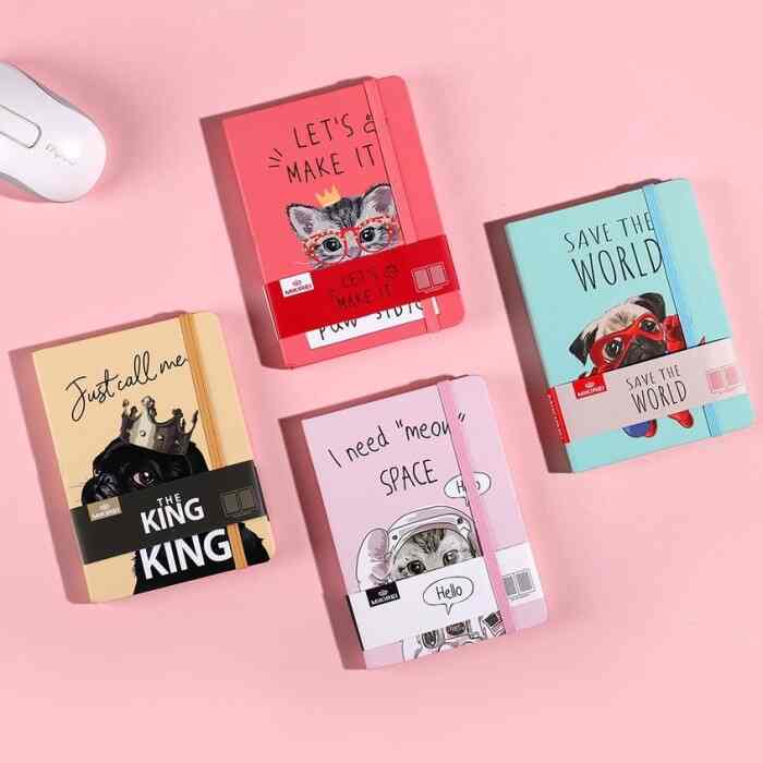 MIKIREI, Notebook Buku Jurnal Planner Hardcover A5