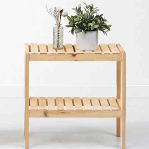 Otto Wooden Shelf, Dua tingkat 50cm