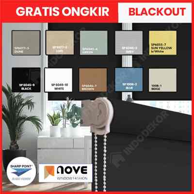 Roller Blind Sharppoint Blackout 100%