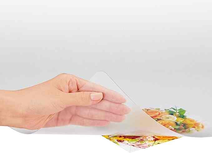 プラス デスクマット 透明