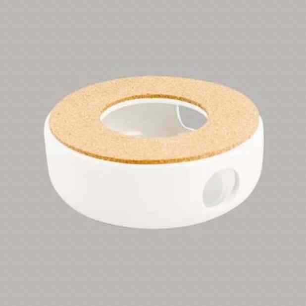 Tatakan Baki Pemanas Teko Teh Kopi Pitcher Teapot Warmer Ceramic Lilin