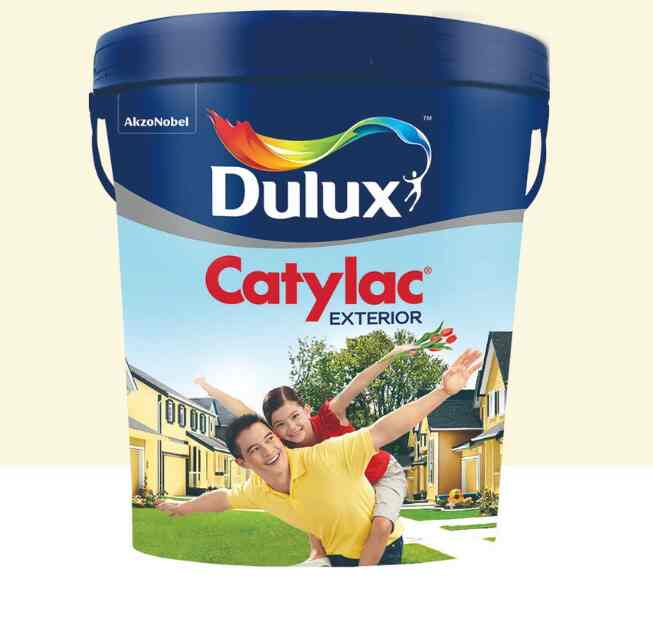 Cat Dinding Dulux Catylac Exterior - Delight Creme