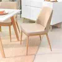 Kursi Makan Cream - Medford