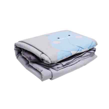 Set Seprai Single Anak - Abu-Abu