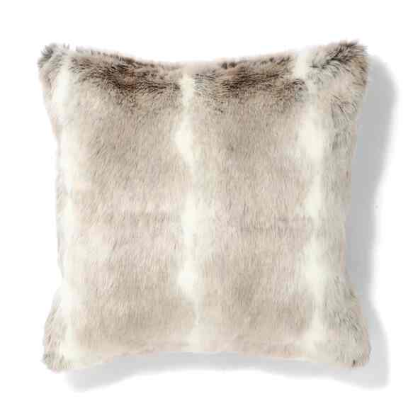 ファー クッションカバー 450×450 ベージュ