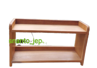 Rak Bumbu Kayu Jati Asli