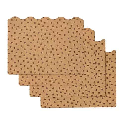 Solabborre Alas piring, gabus/berdot, 42x32 cm