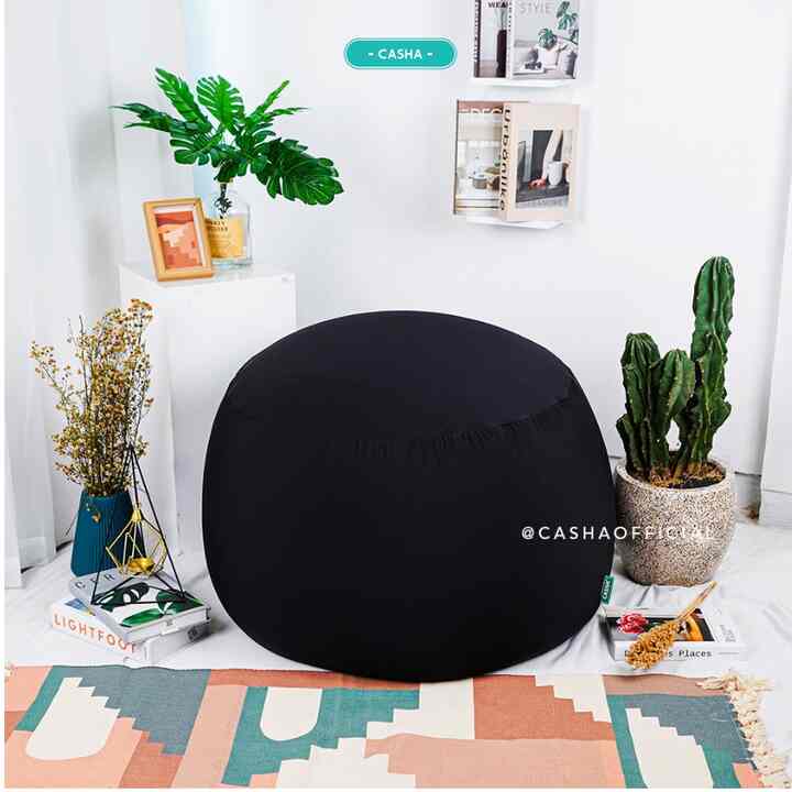 Bean Bag Gummy, Size Large, Hitam