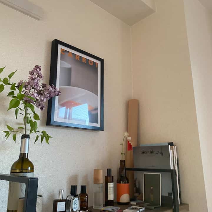 ゴチャっとしたまとまり感も好き💐📸📕
#art #artposter #ラック #シェルフ #棚 