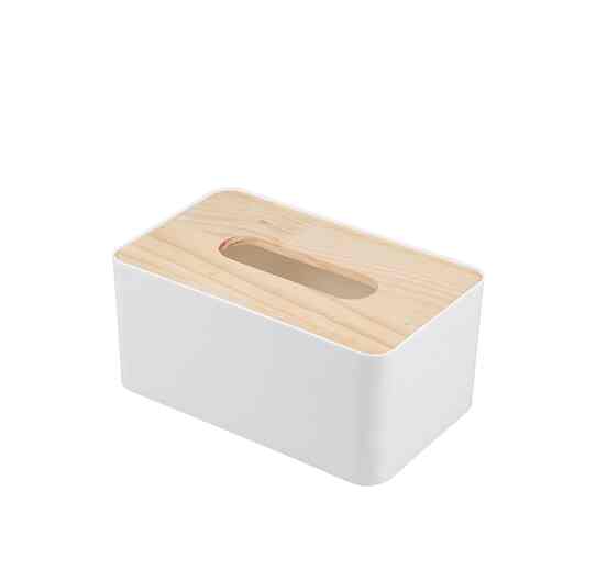 Kotak Tisu Kayu, 21x13x9.8 cm