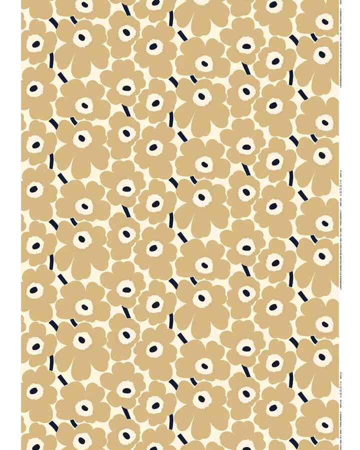 Pieni Unikko 2 コットンファブリック