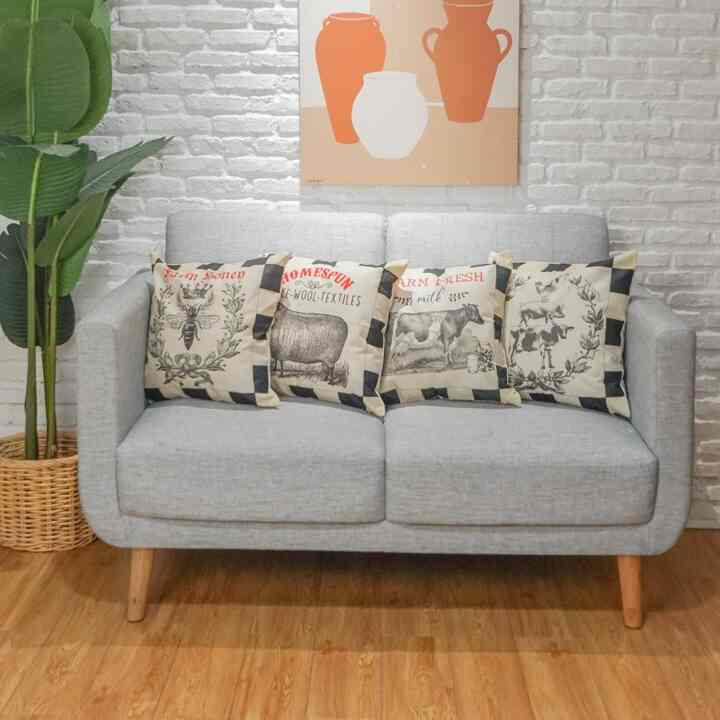 Sarung bantal farmhouse