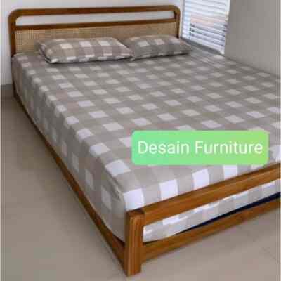 Tempat Tidur Rotan