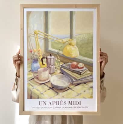 Paket Frame + Poster (A2 & A3)