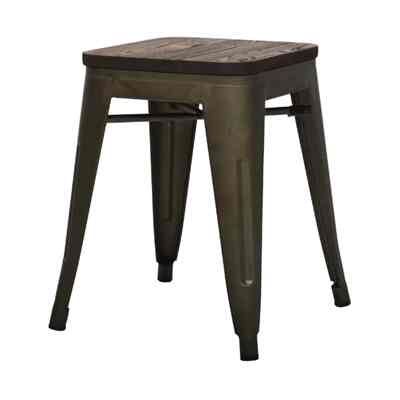 Neo london elm bangku - coklat