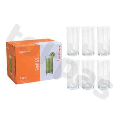 Gelas Kaca 250ml 6Pcs