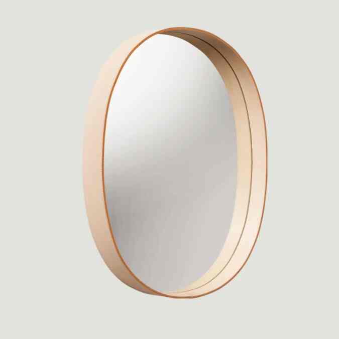 OVAL MIRROR ウォールミラー［2色］