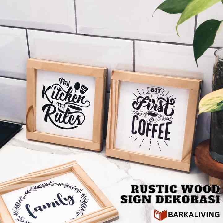 Rustic Wood Poster