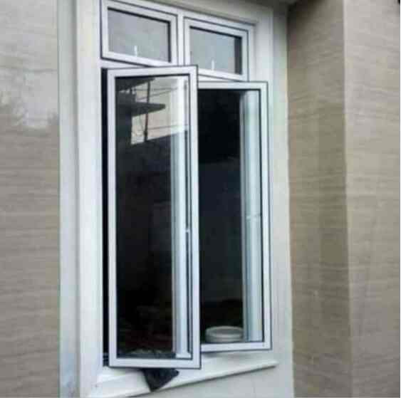 Kusen Pintu dan Jendela Aluminium + Kaca Mati