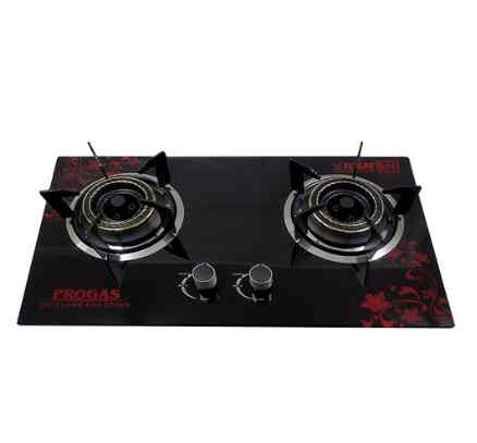 KOMPOR PROGAS TANAM 2 TUNGKU KACA