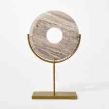 Marble Disc Decorative Object 