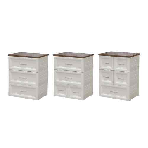 Classic Drawer Cabinet Laci 3 Susun