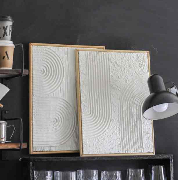 Texture Art Wall Decor, Custom, 40X60 cm