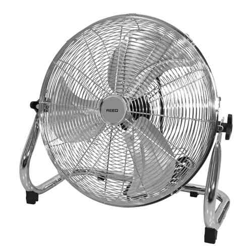 扇風機 フロアファン 40cm メタリックシルバー