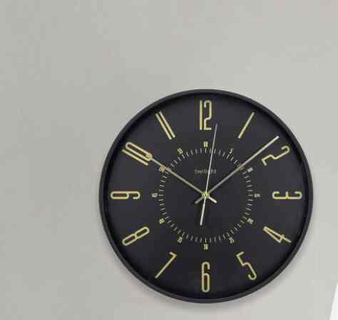 Jam Dinding 40.4 cm- 6946-hitam