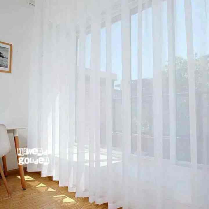 Gorden Vitrase Polos 200x250/300 cm