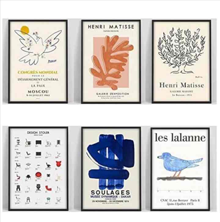 Soulages展示 ポスター 【7種】