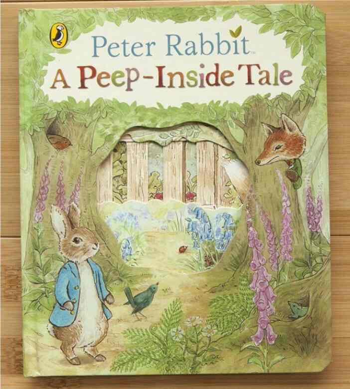 BUKU CERITA - ANAK USBORNE STORY BOOK PEEP INSIDE PETER RABBIT