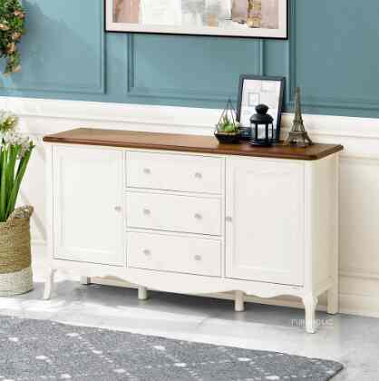 Baroque Lemari Laci Kayu