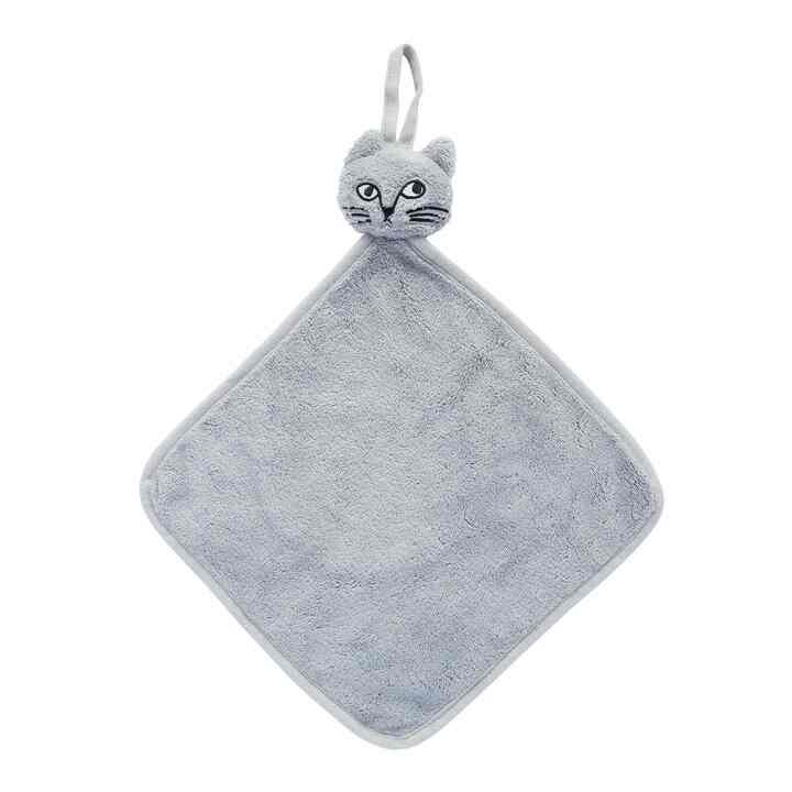 キャットフェイスタオル【4colors】