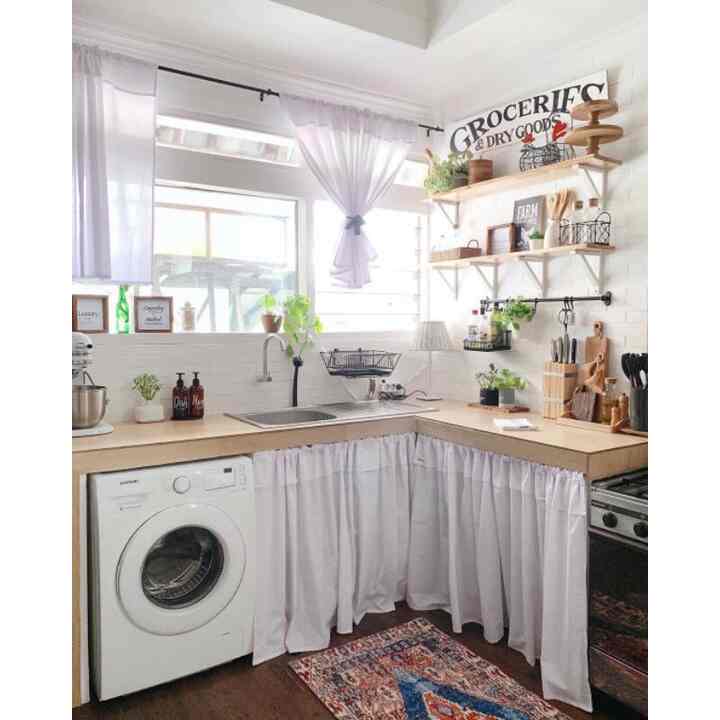 GORDEN KOLONG DAPUR POLOS TINGGI