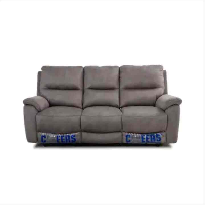 Cheers Moreno Sofa Recliner Fabric 3 Dudukan - Cokelat