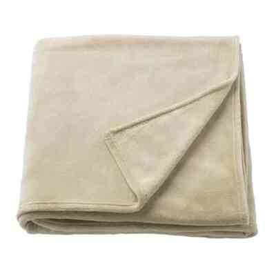 TRATTVIVA Penutup tempat tidur , krem, 230x250 cm