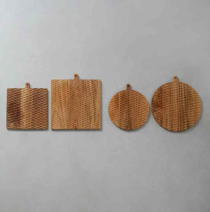 リバーシブルチークカッティングボード［3種・2サイズ］