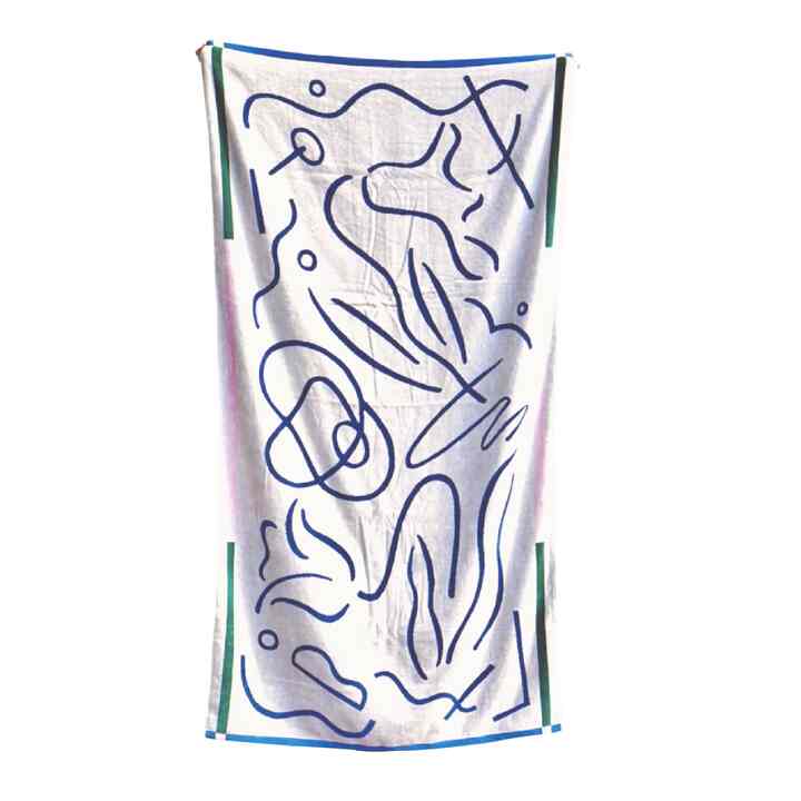 Waltz of the flowers タオルケット