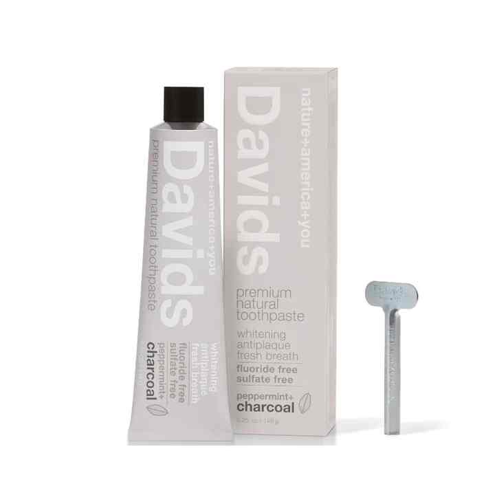 DAVIDS ホワイトニングトゥースペースト チャコール 149G