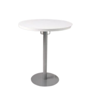 Vデザイン ラウンドテーブル フック付き［3色］