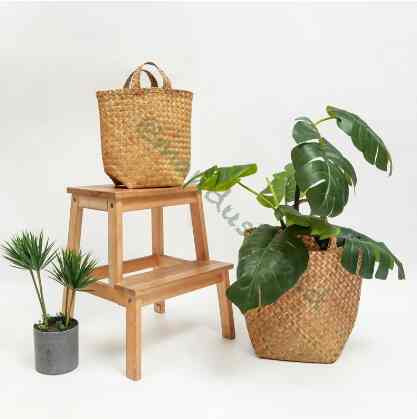 Cover pot,Bakul purun, cover anyaman pot