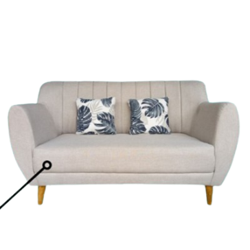 Sofa Retro 2 Seater