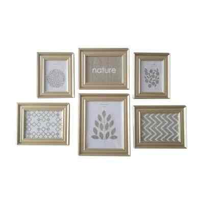 Selma Bingkai Foto Set 6 Pcs Kompilasi - Champagne