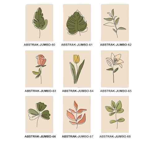 Hiasan Dinding Flora