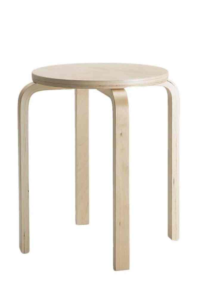 FROSTA Stool, birch plywood