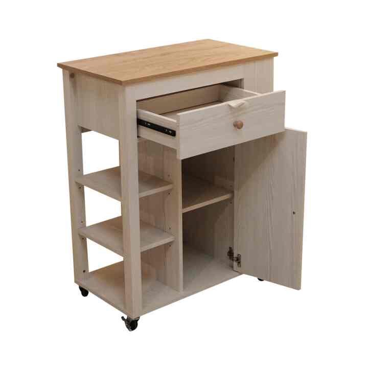 Galvin Rak Troli Dapur - Putih