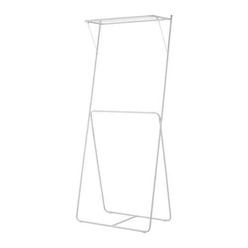 SLIBB Drying rack, 2 levels, grey, 78x46x185 cm