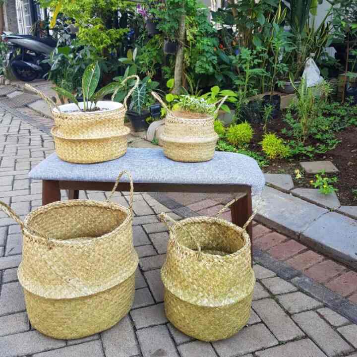 Keranjang Anyaman Purun