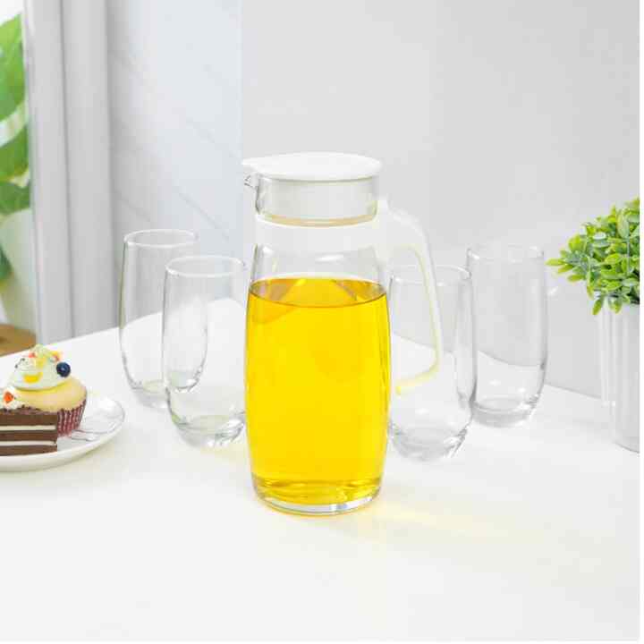 Libbey Sereno Set 5 Pcs Teko Minum & Gelas - Putih